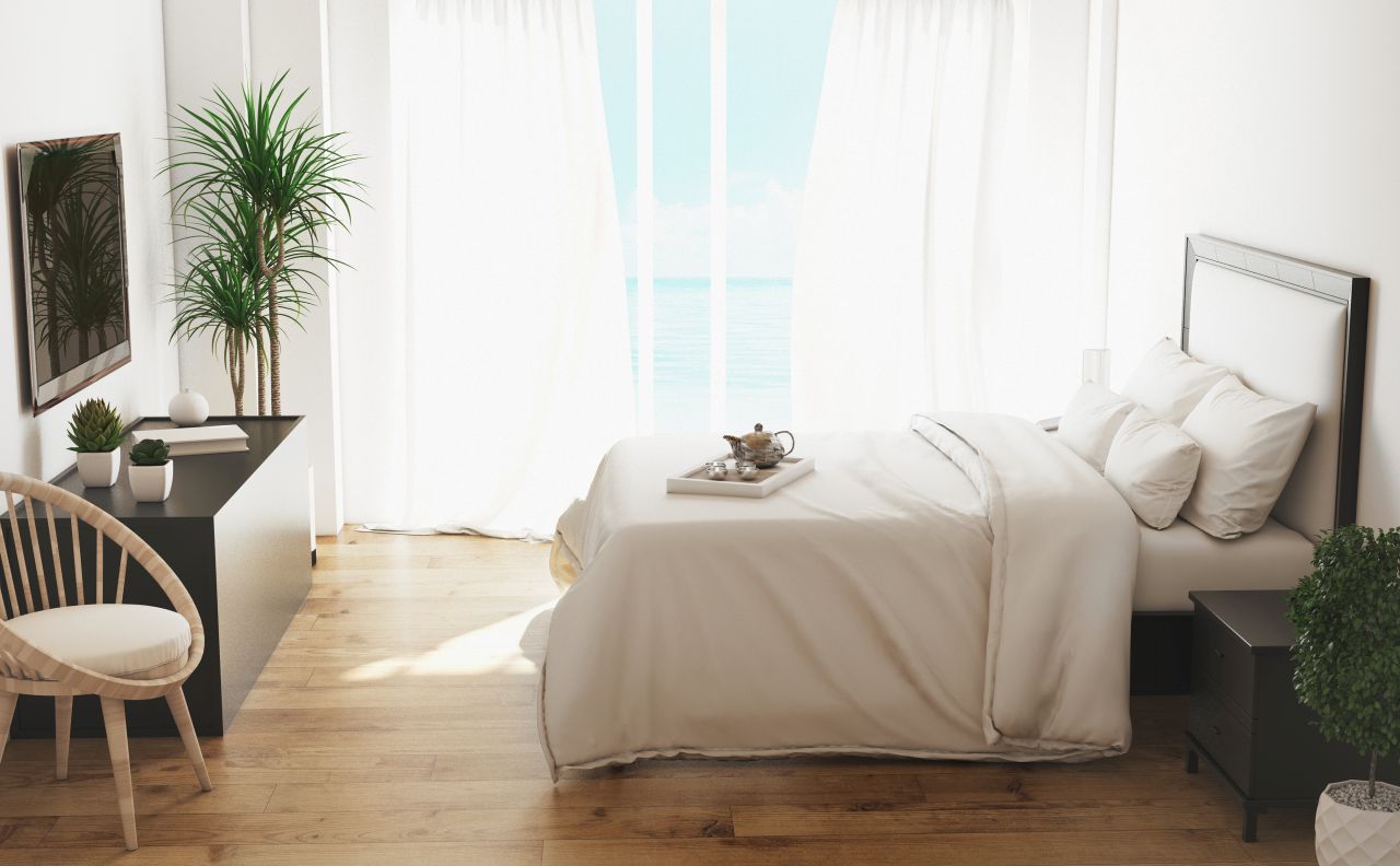 Sypialnia w stylu skandynawskim – triki aranżacyjne
